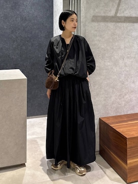 「アイテム（ブルゾン）」を使った、nonko1996さん（レディース・155cm）の夏コーディネート