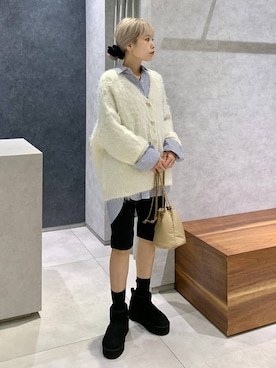 「アイテム（レッグウェア）」を使った、nonko1996さん（レディース・155cm・20代）の秋コーディネート