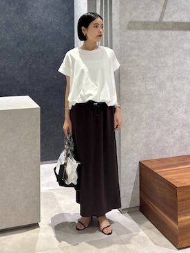 「アイテム（その他トップス）」を使った、nonko1996さん（レディース・155cm）の夏コーディネート