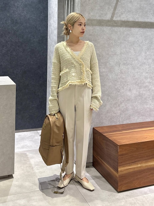 セール】BARNYARDSTORM / ツイードライクニットジャケット セレモニー