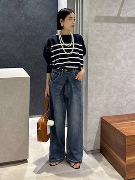 「BARNYARDSTORM（バンヤードストーム）のアイテム」を使った、nonko1996さん（レディース・155cm）の夏コーディネート