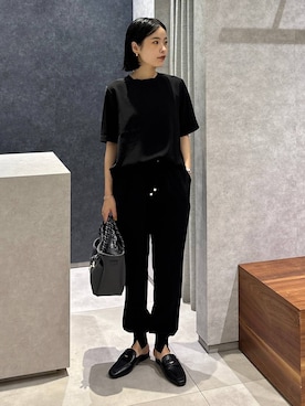 「アイテム（ローファー）」を使った、nonko1996さん（レディース・155cm・20代）の夏コーディネート