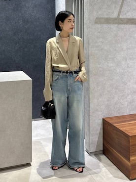 「surt（サート）のアイテム」を使った、nonko1996さん（レディース・155cm）の夏コーディネート