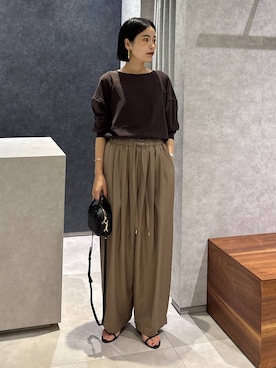 「BARNYARDSTORM（バンヤードストーム）のアイテム」を使った、nonko1996さん（レディース・155cm）の夏コーディネート