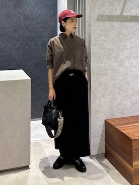 「アイテム（キャップ）」を使った、nonko1996さん（レディース・155cm・20代）の夏コーディネート