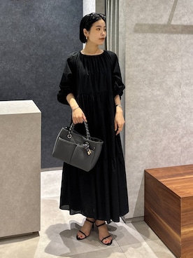 「アイテム（トートバッグ）」を使った、nonko1996さん（レディース・155cm・20代）の夏コーディネート