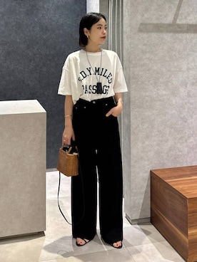 「アイテム（バッグ）」を使った、nonko1996さん（レディース・155cm・20代）の夏コーディネート