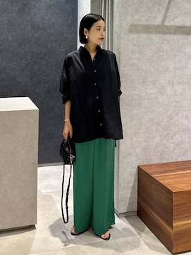 「BARNYARDSTORM（バンヤードストーム）のアイテム」を使った、nonko1996さん（レディース・155cm）の夏コーディネート