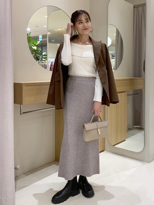 セール】チェックアソートウエストドロストジャケット（テーラード