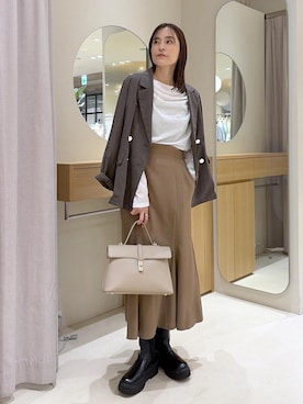 Etsukoさん（レディース・165cm）の秋コーディネート