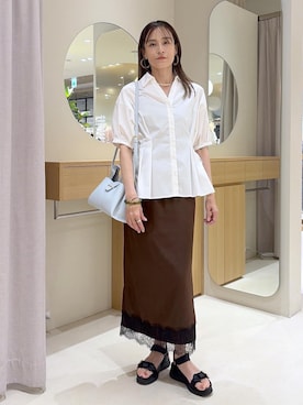 Etsukoさん(レディース・165cm)の夏コーディネート