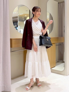 Etsukoさん(レディース・165cm)の夏コーディネート