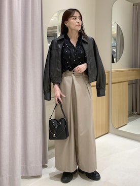 Etsukoさん（レディース・165cm）の冬コーディネート