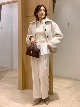 「W雑貨_pickup」｜Etsukoさん（レディース・165cm）の冬コーディネート