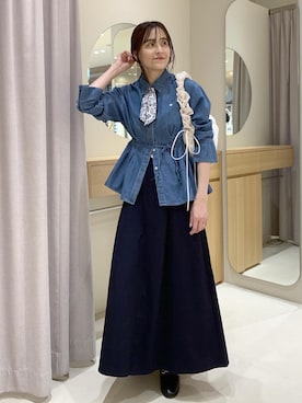 Etsukoさん（レディース・165cm）の春コーディネート