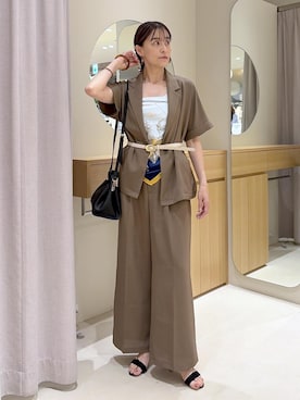 「VIS」｜Etsukoさん（レディース・165cm）の春コーディネート