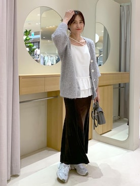 「アイテム（キャミソール）」を使った、Etsukoさん（レディース・165cm・40代）の秋コーディネート