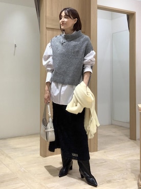 Etsukoさん（レディース・165cm）の秋コーディネート