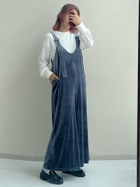 「nissen（ニッセン）のアイテム」を使った、siomiさん（レディース・167cm）の秋コーディネート