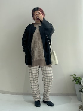 siomiさん（レディース・167cm）の冬コーディネート