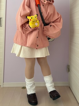 「Samansa Mos2（サマンサ モスモス）のアイテム」を使った、ももたみさん（レディース・146cm）の冬コーディネート