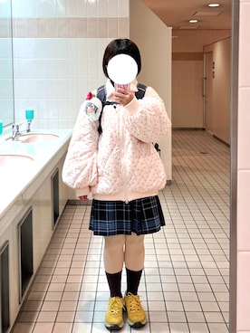 ももたみさん（骨格ウェーブ・レディース・146cm）の秋コーディネート