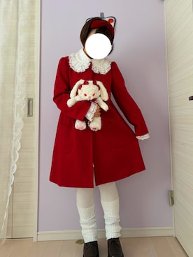 「AEON STYLE（イオンスタイル）のアイテム」を使った、ももたみさん（レディース・146cm）の冬コーディネート