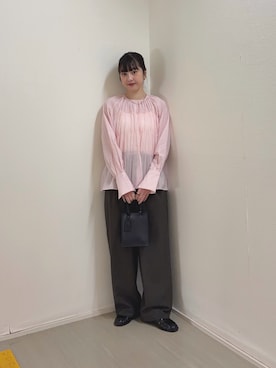 河野楓佳さん（レディース・157cm）の春コーディネート