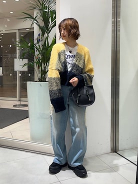 河野楓佳さん(レディース・157cm)の秋コーディネート