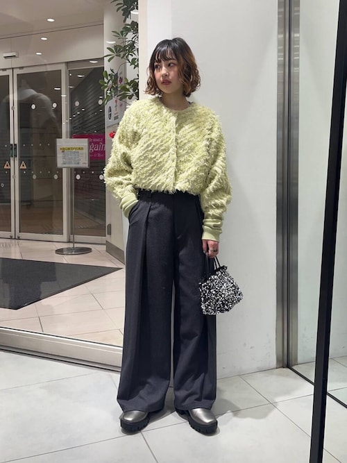 セール】2WAYフリンジカーディガン（カーディガン/ボレロ）｜KBF