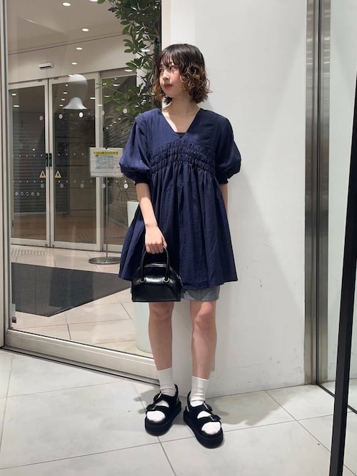 ピンタックショートパンツ
