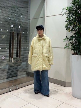 「アイテム（その他シューズ）」を使った、河野楓佳さん（レディース・157cm）の秋コーディネート