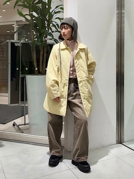 河野楓佳さん（レディース・157cm）の秋コーディネート