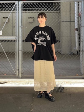 「アイテム（シューズ）」を使った、fuurikooさん（レディース・157cm）の夏コーディネート