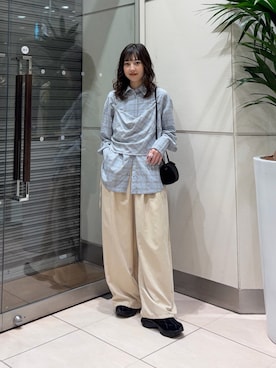 河野楓佳さん(レディース・157cm)の秋コーディネート