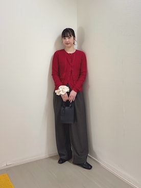 河野楓佳さん（レディース・157cm）の春コーディネート