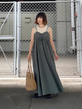 「柄物」｜fuurikooさん（レディース・157cm）の夏コーディネート