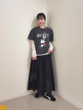 河野楓佳さん（レディース・157cm）の春コーディネート