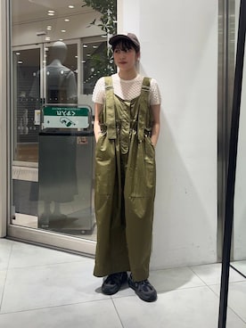「KBF（ケイビーエフ）のアイテム（ニット/セーター）」を使った、fuurikooさん（レディース・157cm）の夏コーディネート
