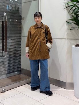 「kbf_ootd」｜河野楓佳さん（レディース・157cm）の秋コーディネート