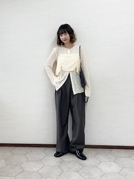 「KBF（ケイビーエフ）のアイテム」を使った、fuurikooさん（レディース・157cm）の夏コーディネート