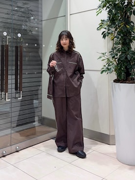 河野楓佳さん（レディース・157cm）の春コーディネート