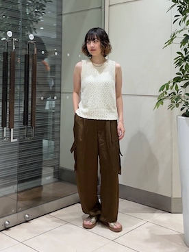 「KBF（ケイビーエフ）のアイテム」を使った、fuurikooさん（レディース・157cm）の夏コーディネート