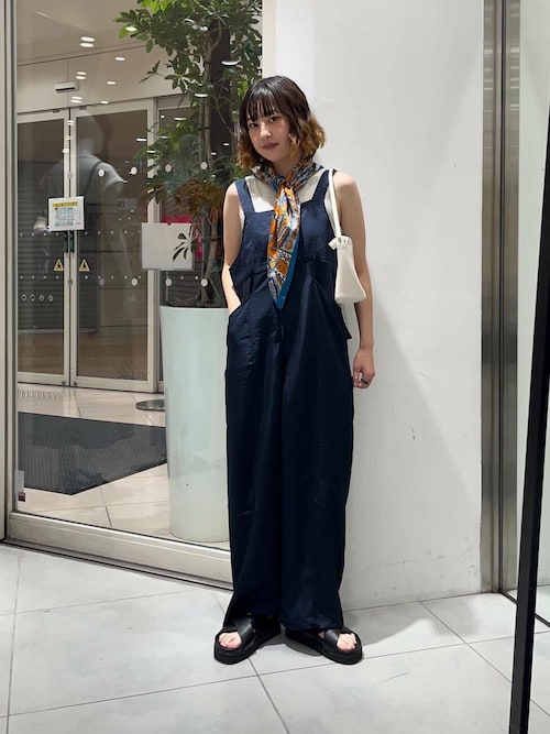アシンメトリースリムショルダーBAG