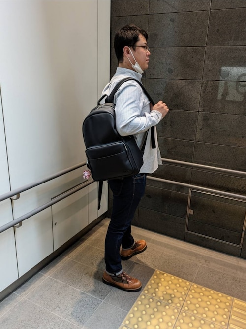LACOSTEラコステ ネオクロコ リュック バッグパック PC収納 ブラック黒 ラコステ LACOSTE PC収納可能◎【LACOSTE / ラコステ
