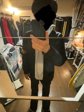 「アイテム（パーカー）」を使った、KIdO248さん（メンズ・178cm）の春コーディネート