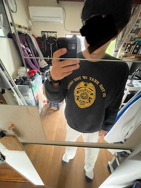 「TULTEX（タルテックス）のアイテム」を使った、KIdO248さん（メンズ・178cm）の春コーディネート