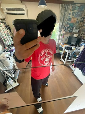「SCREEN STARS（スクリーンスターズ）のアイテム（Tシャツ/カットソー）」を使った、KIdO248さん（メンズ・178cm）の夏コーディネート