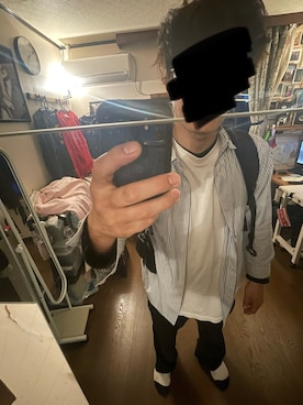 「FRUIT OF THE LOOM（フルーツオブザルーム）のアイテム」を使った、KIdO248さん（メンズ・178cm）の春コーディネート
