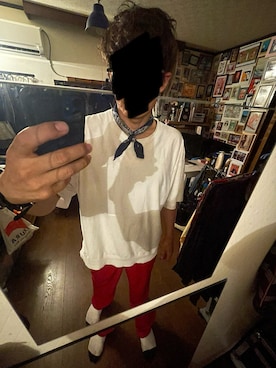 「アイテム（パンツ）」を使った、KIdO248さん（メンズ・178cm）の夏コーディネート